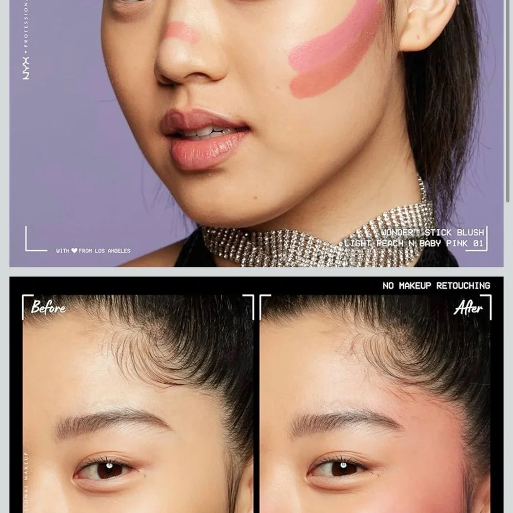Wonder Stick - light peach + baby pink
